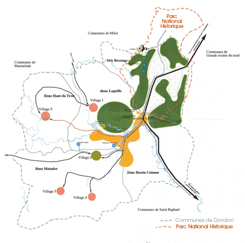 Map de Dondon